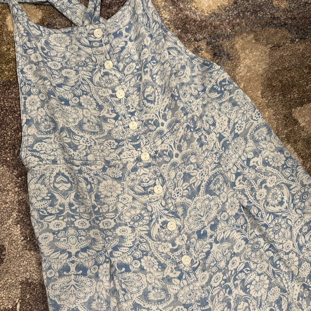 Free People Sugar Sands Wide Leg Overalls - Picture 6 of 11